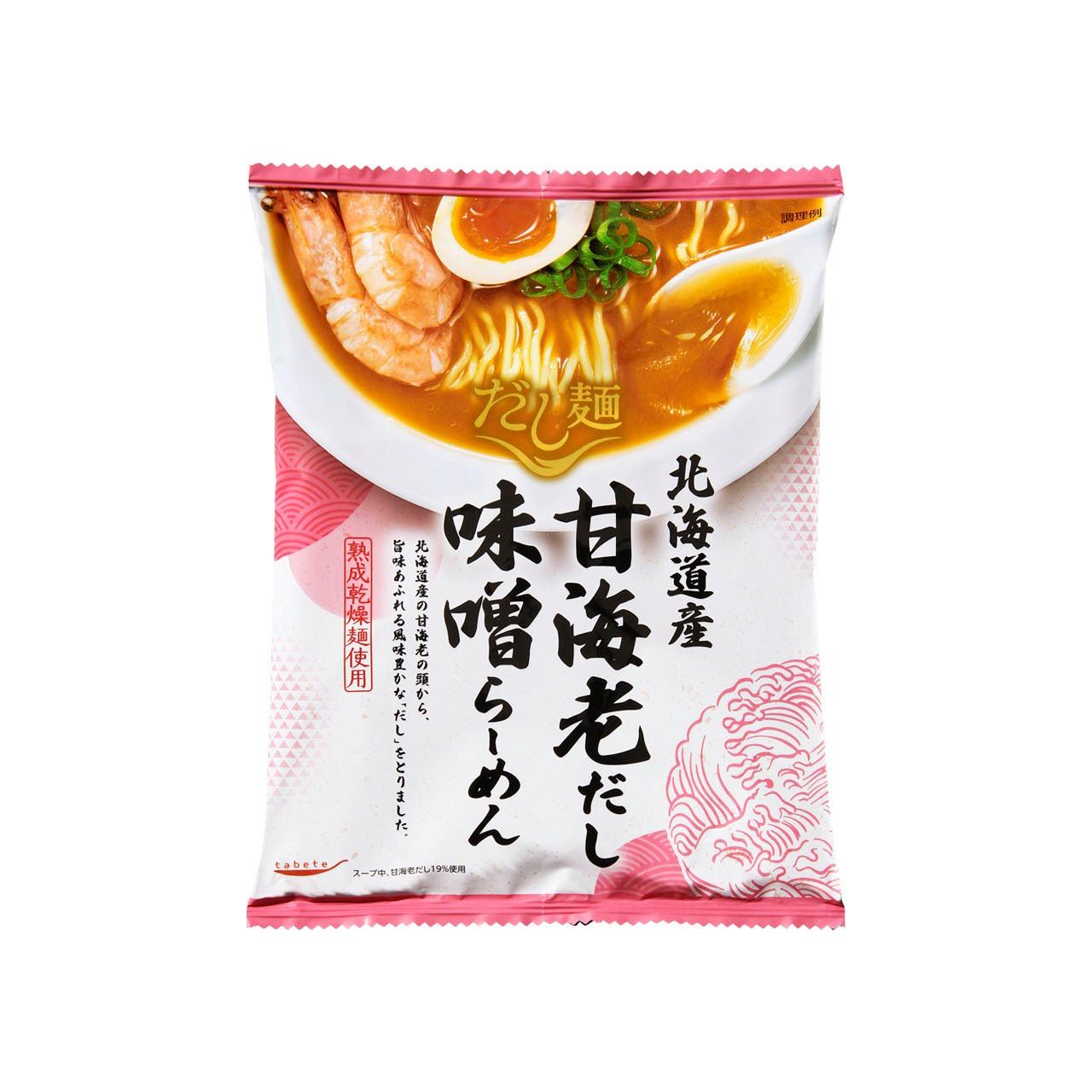 tabete だし麺 北海道産甘海老だし味噌らーめん - ROJI日本橋 ONLINE STORE